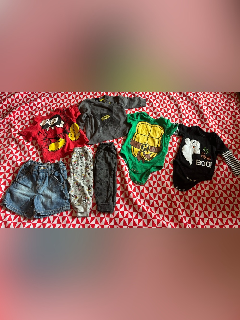 6/9 month baby boy clothing lot